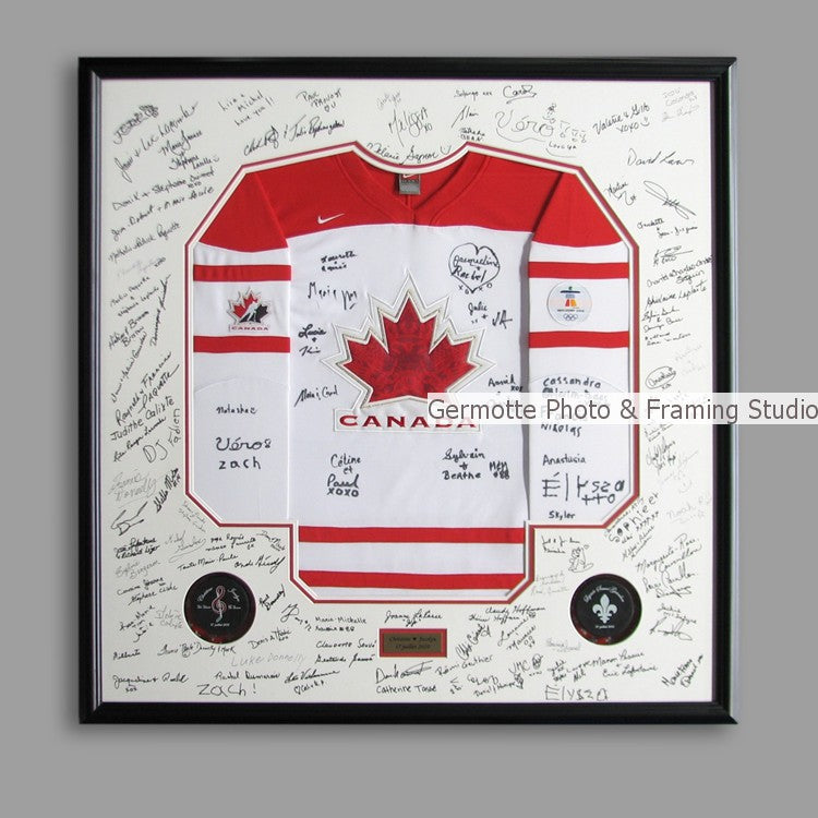 Custom Jersey Framing