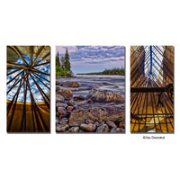 Canvas Cluster Prints From 3 Photos