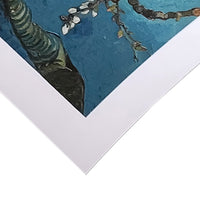 Close-up of enhanced matte photo paper prints showing vibrant colors and texture.