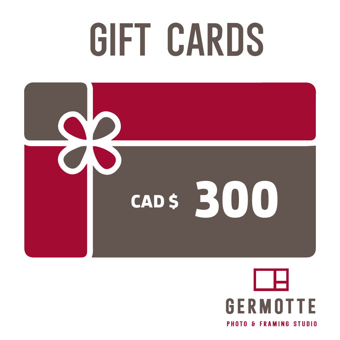Gift Cards 300$ - Germotte