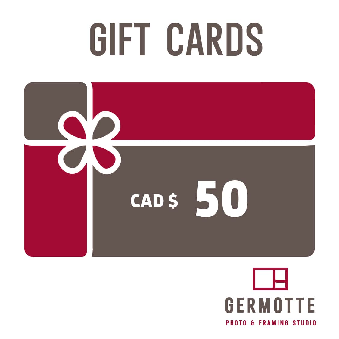 Gift Cards 50$ - Germotte