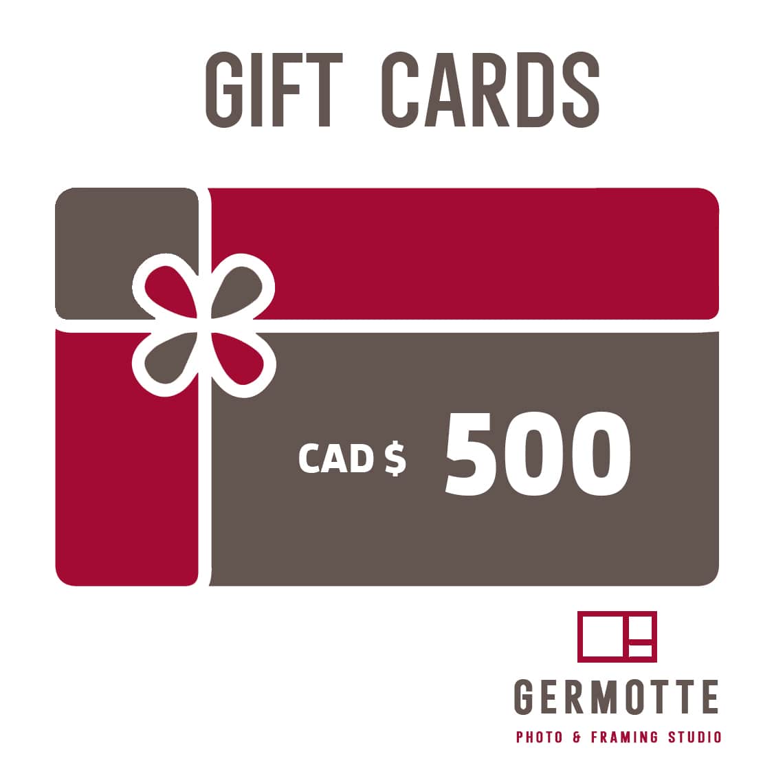 Gift Cards 500$ - Germotte